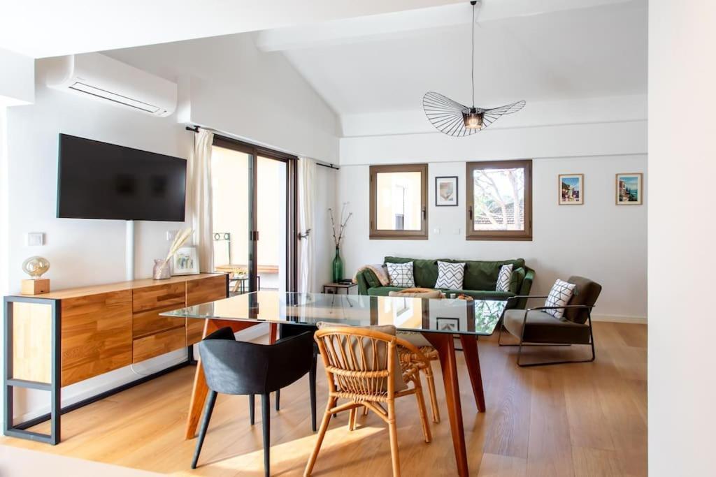 #11 Alex Suite Terrace Parking Ac 2 Bdr 5Mins To Sea Saint-Jean-Cap-Ferrat Eksteriør billede